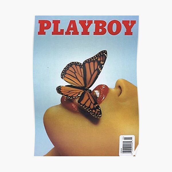 Playboy Vintage Cover: Butterfly Poster
