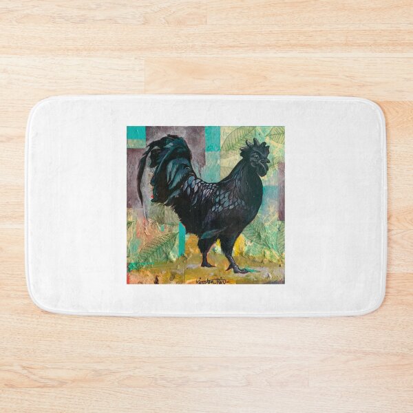 Item preview, Big Black Rooster designed and sold by KirstenHirtArt.