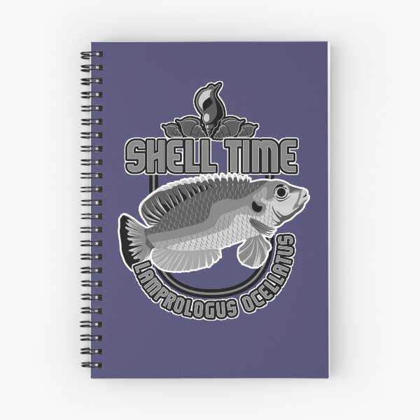 Item preview, Shelly Cichlid Lamprologus Ocellatus b/w - Aquarium Fish from Lake Tanganyika designed and sold by TheAplus.