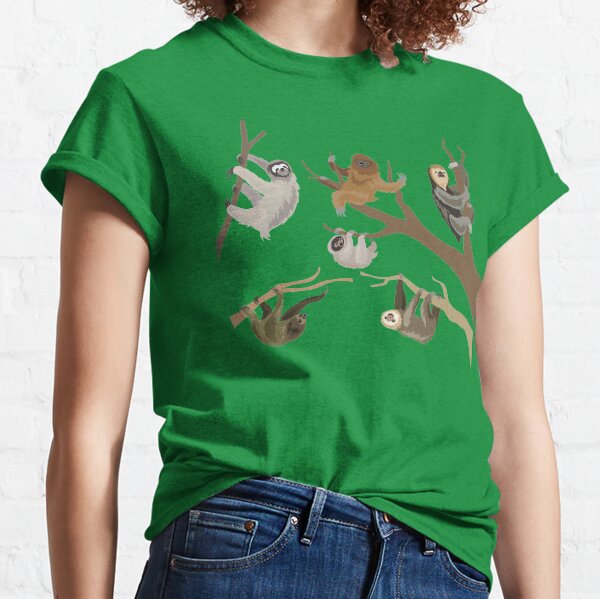 Item preview, Know Your Sloths designed and sold by Peppermint Narwhal.