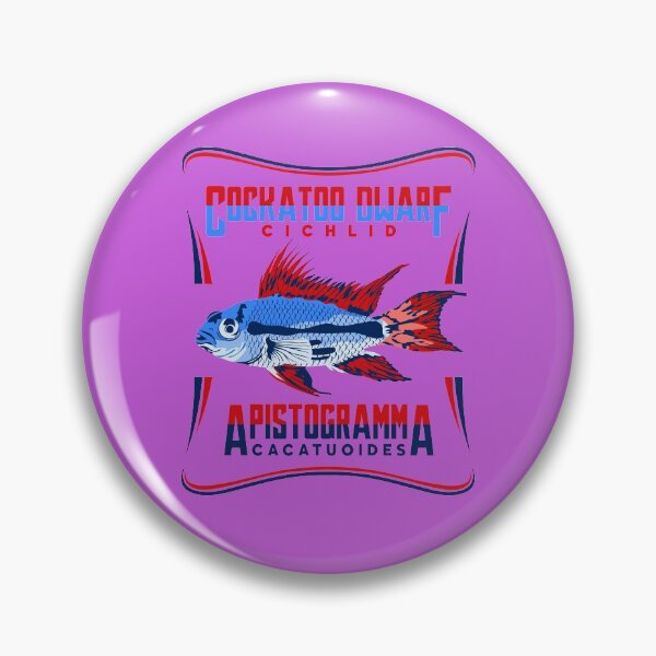 Item preview, Cockatoo Dwarf Cichlid Apistogramma cacatuoides - Aquarium Fish designed and sold by TheAplus.