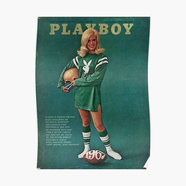 Playboy Vintage Cover September 1967 Poster