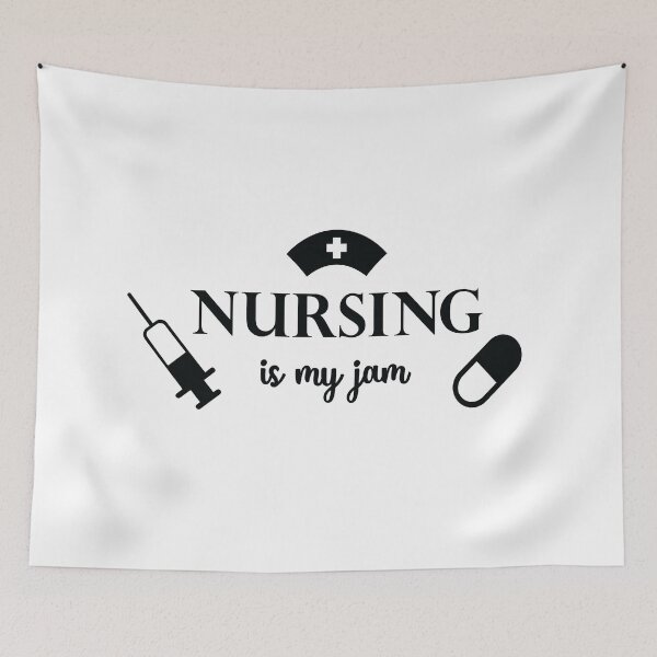 Item preview, Nursing is my jam designed and sold by Brian Kroijer.