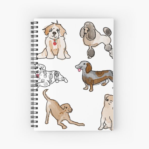 Dogs Spiral Notebook