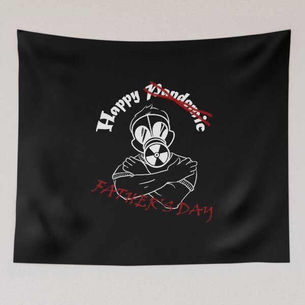 Item preview, Gas Mask Guy Fathers Day White designed and sold by IAF-Designs.