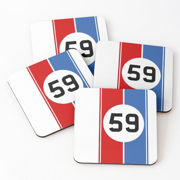 Item preview, Motor Racing stripes with 59 designed and sold by RJWautographics.