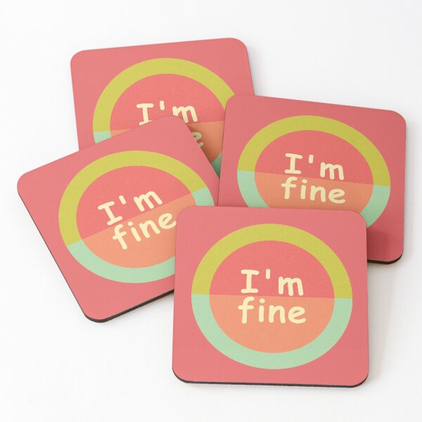Item preview, I'm fine designed and sold by likebakerdo.