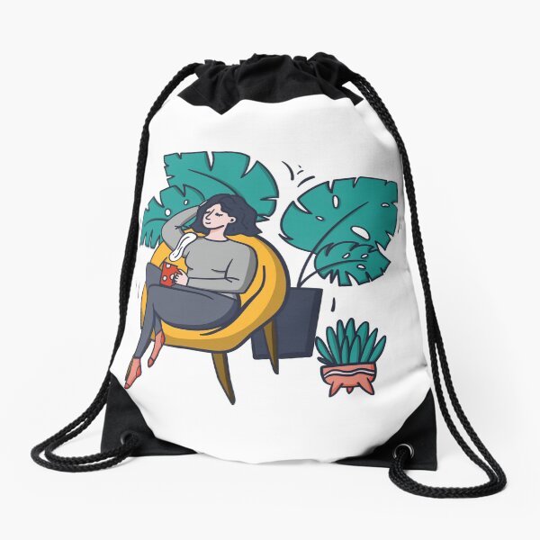 Chill Mood Drawstring Bag