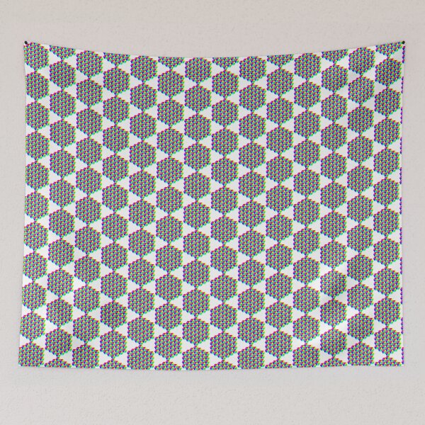 Item preview, Retro 90s Rainbow Illusion Pattern designed and sold by Sipsta.