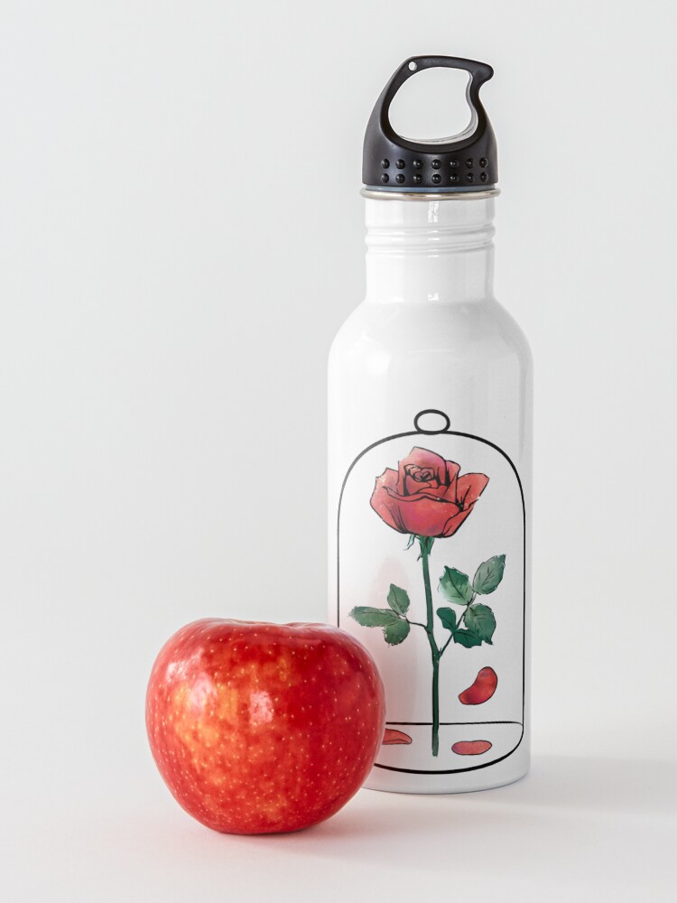 Alternate view of Enchanted Rose in a Jar Water Bottle