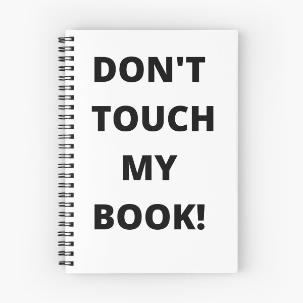 Item preview, Don't Touch My Book! designed and sold by Max  Sklar.