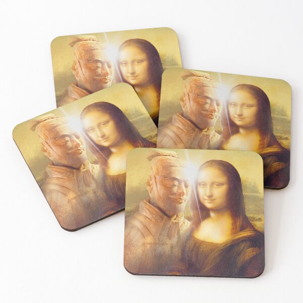 Item preview, Terracotta Warriors' and Mona Lisa Mystery Face designed and sold by HenryMaster.