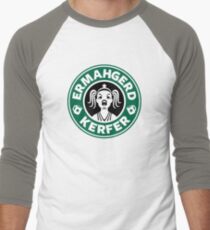 ERMAHGERD, KERFER! Men's Baseball ¾ T-Shirt