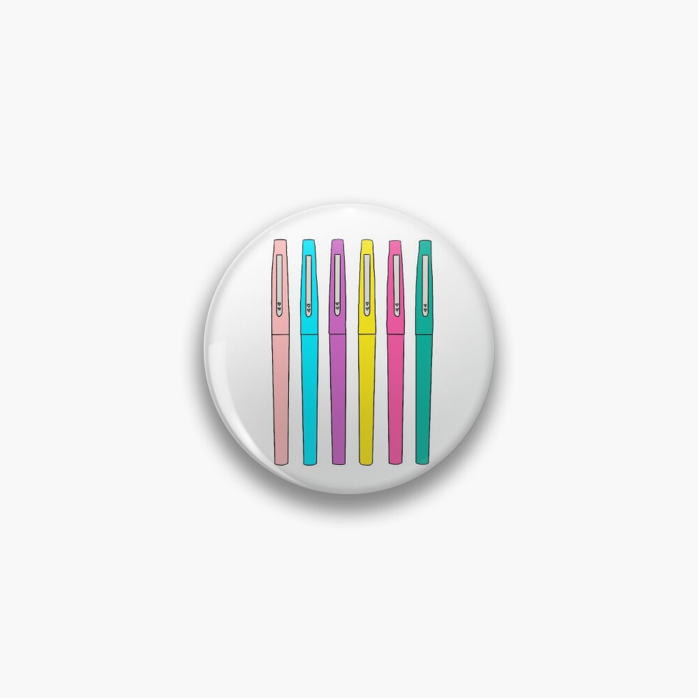 Flair Pens - Teach the Rainbow Sticker for Sale by schoolpsychlife