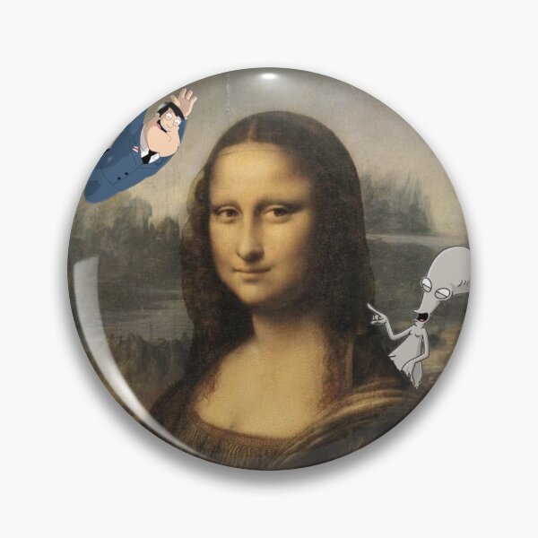 Artikelvorschau, amerikanischer Vater mona lisa entworfen und verkauft von Ava Kleinberg.