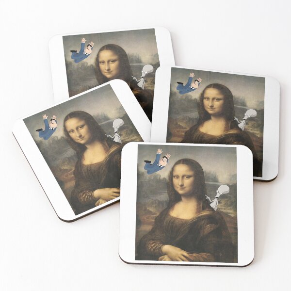 Aperçu de l'œuvre papa américain mona lisa créée et vendue par Ava Kleinberg.