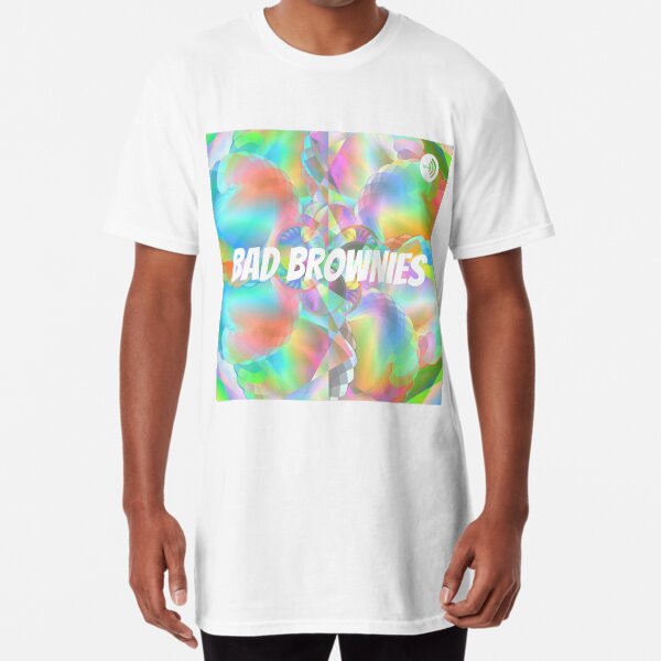 Logo for the Bad Brownies Podcast Long T-Shirt