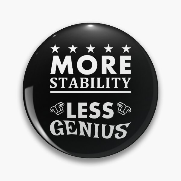Item preview, Stable Genius Trump More Stability and Less Genius 2024 designed and sold by electrovista.
