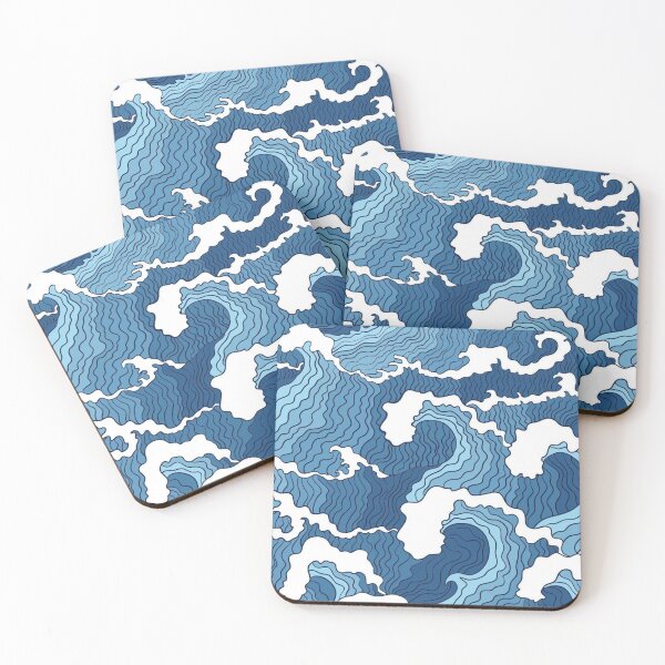 Item preview, Waves Pattern designed and sold by nataliewilsom.