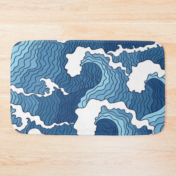 Item preview, Waves Pattern designed and sold by nataliewilsom.