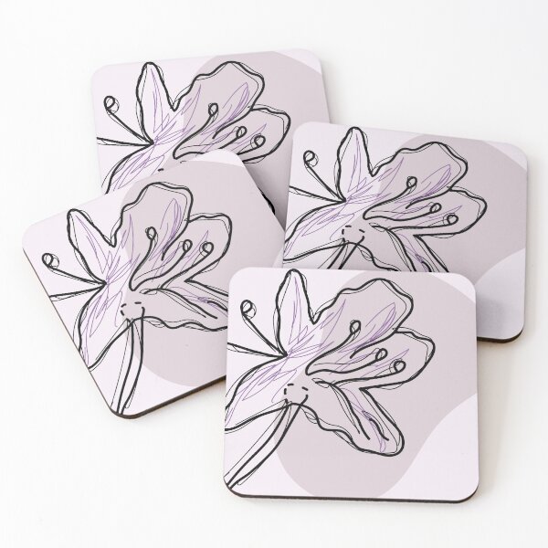 Item preview, Pressed Flower Illustration designed and sold by teanart.