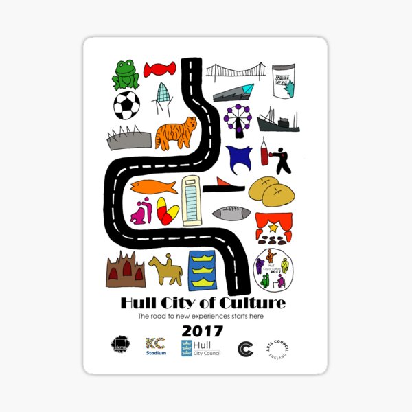Hull City of Culture Sticker