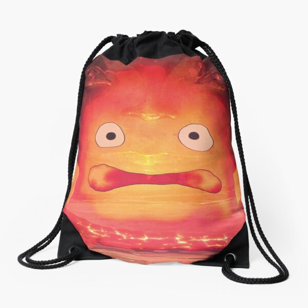 Powerful Fire Demon, Calcifer Drawstring Bag