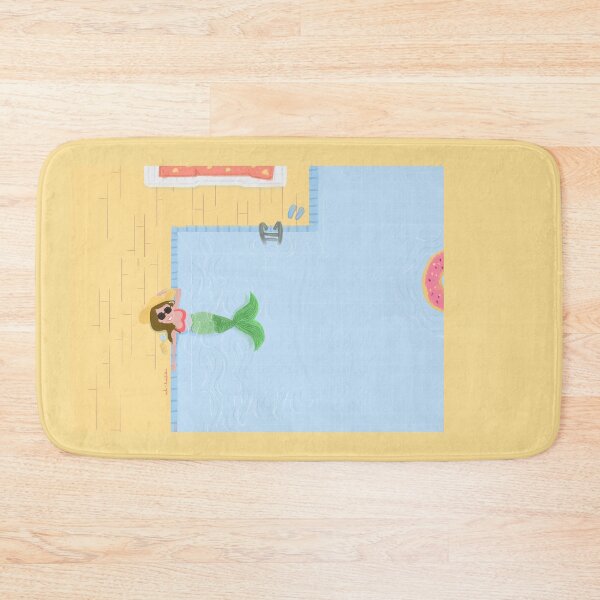 Item preview, Mermaid Chilling in the Pool designed and sold by Leila Charafeddine.