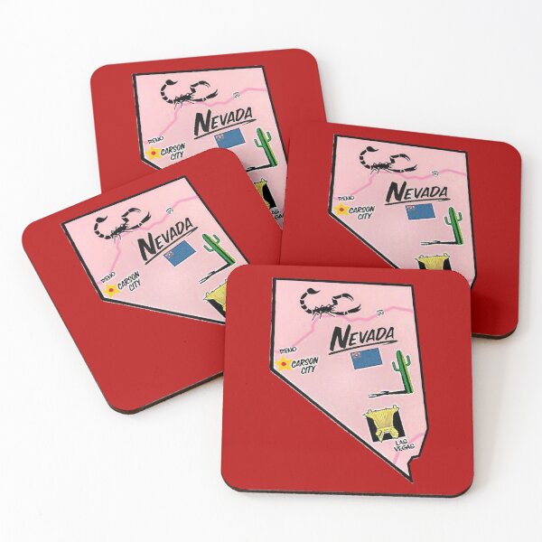 Item preview, Nevada Tourist Map designed and sold by Havocgirl.