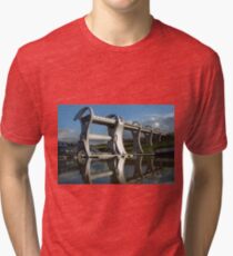 The Falkirk Wheel Tri-blend T-Shirt