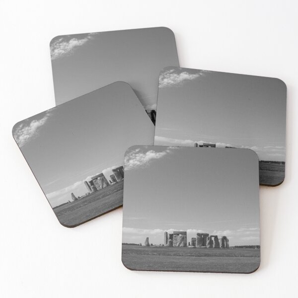 Item preview, Stonehenge | Black and White Landscape Photography of UK World Heritage Site designed and sold by Jessica Liang Photography.