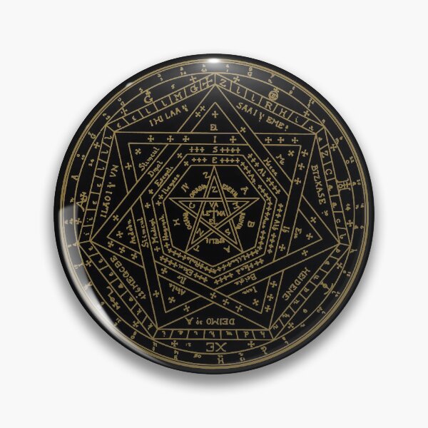 Item preview, Sigillum Dei Aemeth Sigil of Ameth Enochian John Dee Symbol designed and sold by h44k0n.