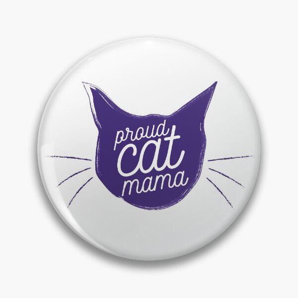 Item preview, Proud Cat Mama - Now in Indigo! designed and sold by HungryDino.