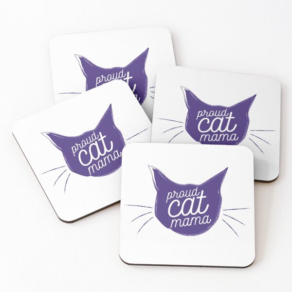 Item preview, Proud Cat Mama - Now in Indigo! designed and sold by HungryDino.