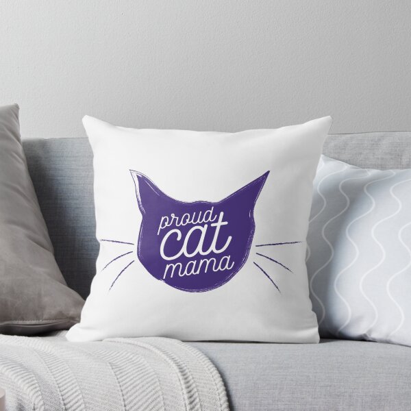 Item preview, Proud Cat Mama - Now in Indigo! designed and sold by HungryDino.
