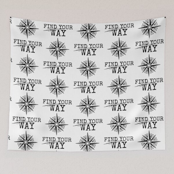 Item preview, Find Your Way - compass rose designed and sold by RIVEofficial.