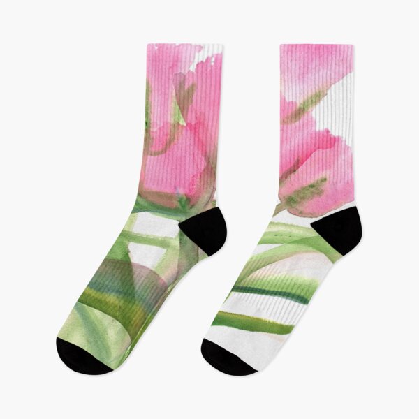 Item preview, Spring Pink Tulips  designed and sold by Roseann Meserve.