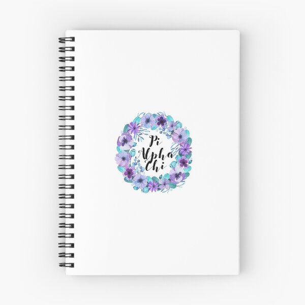 Item preview, Pi Chi floral logo designed and sold by Sara-B.