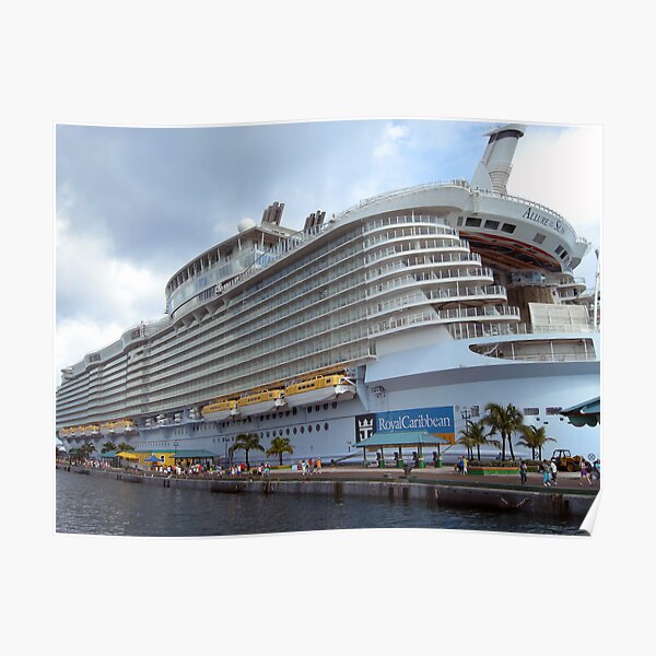 Allure of the Seas - Nassau, Bahamas Poster