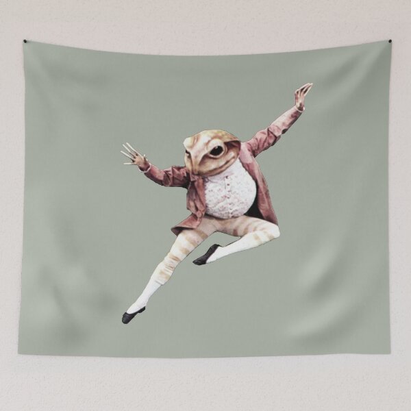Item preview, Dancing Frog Meme designed and sold by Brenna Langdon.