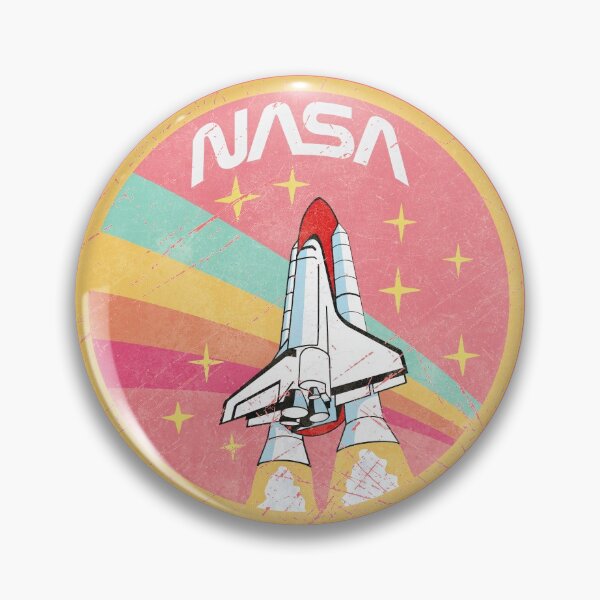 Nasa Pastel Colors - Soft Pink Edition Pin