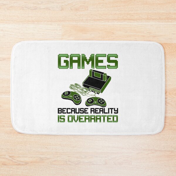 Item preview, Games Because Reality is Overrated Funny designed and sold by KsuAnn.