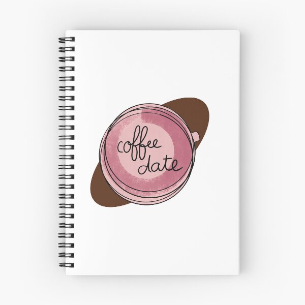 Item preview, Coffee Date / Cute Coffee Dates designed and sold by Nathalie Aynié.