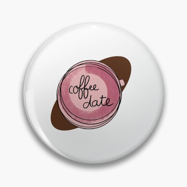 Item preview, Coffee Date / Cute Coffee Dates designed and sold by Nathalie Aynié.