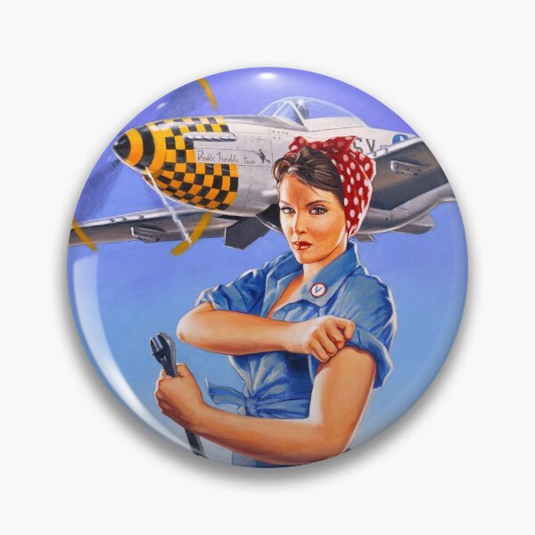 Item preview, Keep Em' Flying -  American Beauties Pin-up art by Greg Hildebrandt designed and sold by spiderwebart.