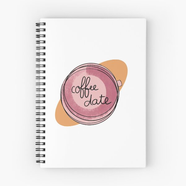 Item preview, Coffee Date / Cute Coffee Dates designed and sold by Nathalie Aynié.
