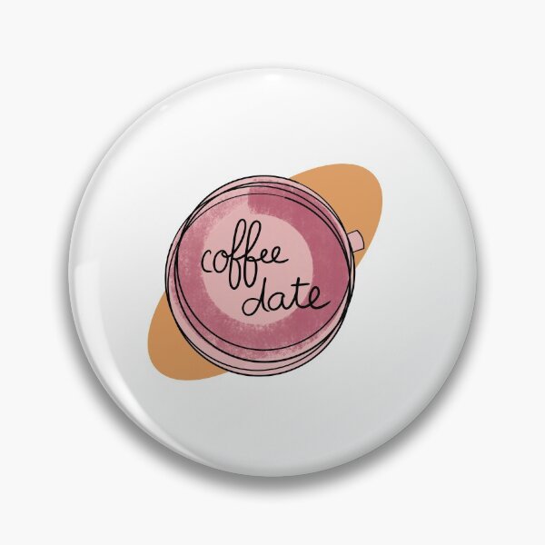 Item preview, Coffee Date / Cute Coffee Dates designed and sold by Nathalie Aynié.