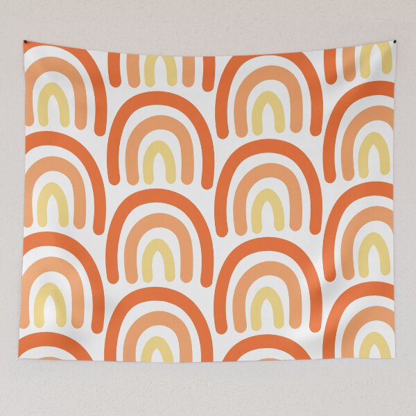 Item preview, Happy Little Rainbow - Orange Citrus designed and sold by erinjwatsonart.