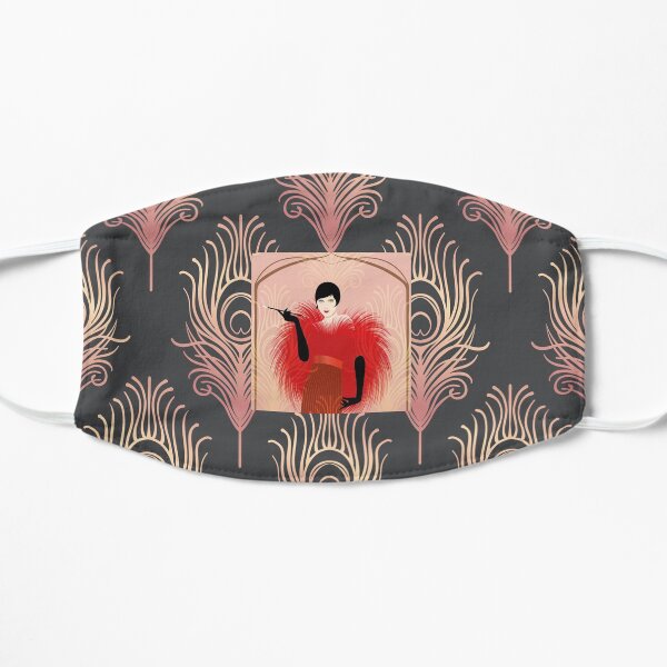 The Shady Lady in Red Mask