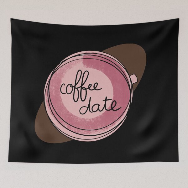 Item preview, Coffee Date / Cute Coffee Dates designed and sold by Nathalie Aynié.